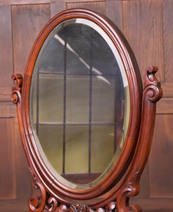 Victorian Mahogany Cheval Dressing Mirror SAI2140 - Image 9