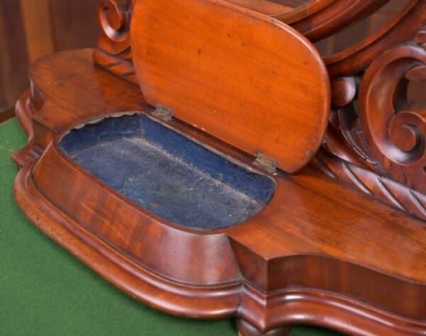 Victorian Mahogany Cheval Dressing Mirror SAI2140 - Image 7