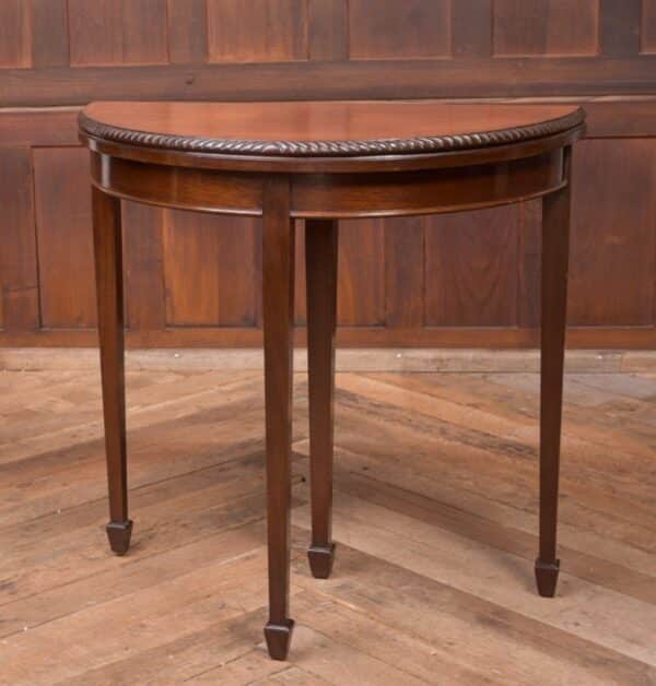 Edwardian Mahogany Fold Over Card Table SAI2141