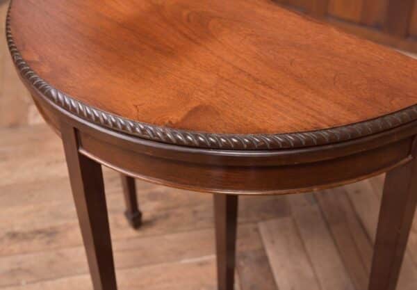 Edwardian Mahogany Fold Over Card Table SAI2141 - Image 7