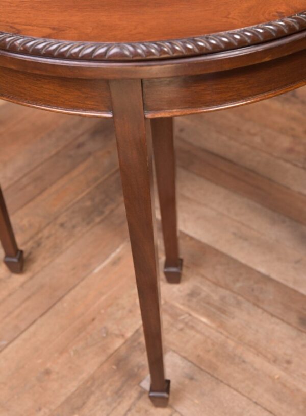 Edwardian Mahogany Fold Over Card Table SAI2141 - Image 9