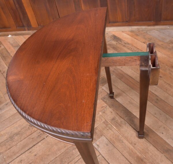 Edwardian Mahogany Fold Over Card Table SAI2141 - Image 11