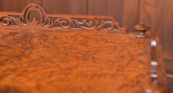 Fantastic Victorian Burr Walnut Music Cabinet SAI2145 - Image 5