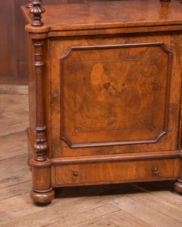 Fantastic Victorian Burr Walnut Music Cabinet SAI2145 Antique Furniture 16