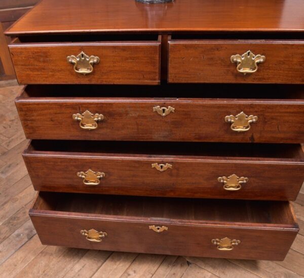 Neat Georgian Mahogany 2 Over 3 Chest Of Drawers SAI2146 Antique Furniture 10