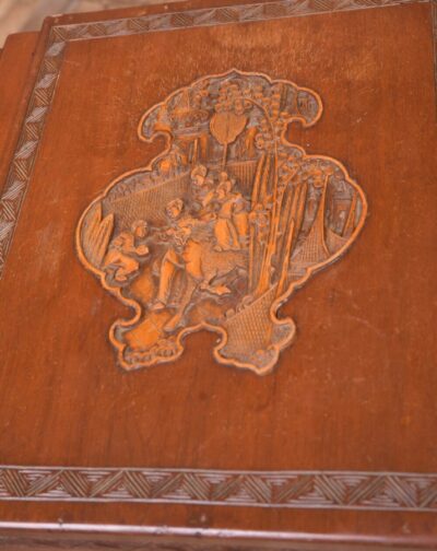 19th Century Chinese Carved Camphor Wood Storage Box SAI2254 - Image 4