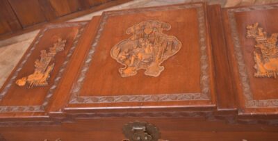 19th Century Chinese Carved Camphor Wood Storage Box SAI2254 - Image 5