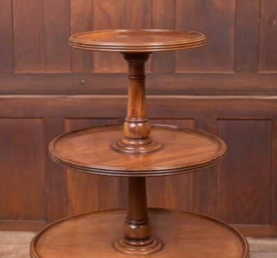 Neat Edwardian Mahogany Dumb Waiter SAI2151 - Image 2
