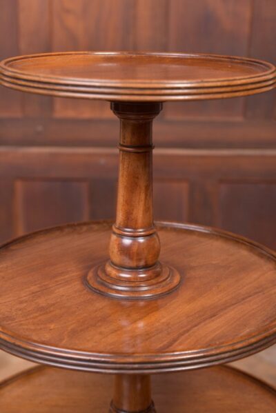 Neat Edwardian Mahogany Dumb Waiter SAI2151 - Image 5