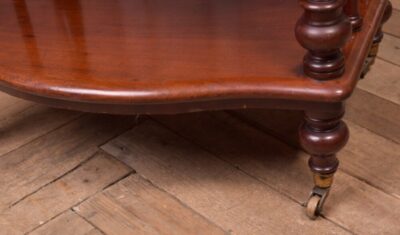 Superb Victorian Mahogany 4 Trier Whatnot SAI2153 - Image 4