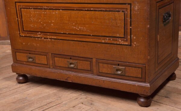 Original Victorian Scumbled Pine Mule Chest SAI2157 - Image 6
