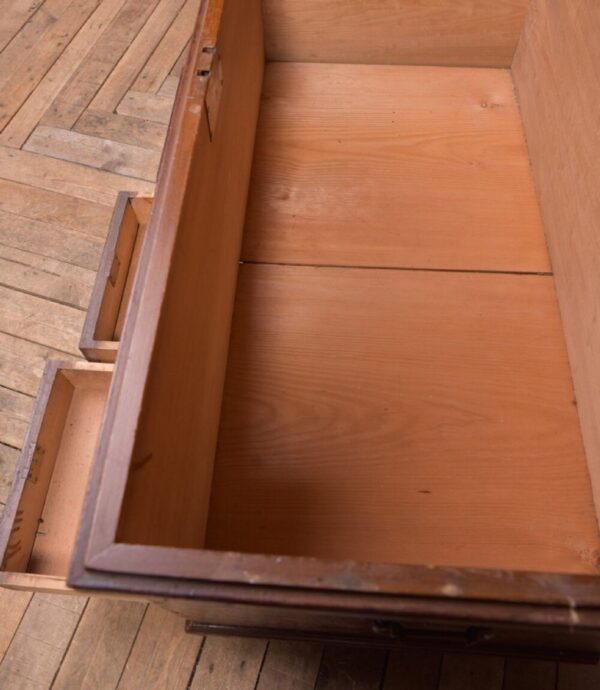 Original Victorian Scumbled Pine Mule Chest SAI2157 - Image 9