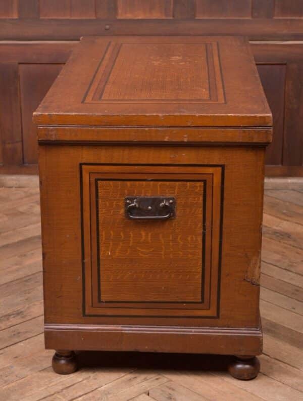 Original Victorian Scumbled Pine Mule Chest SAI2157 - Image 14