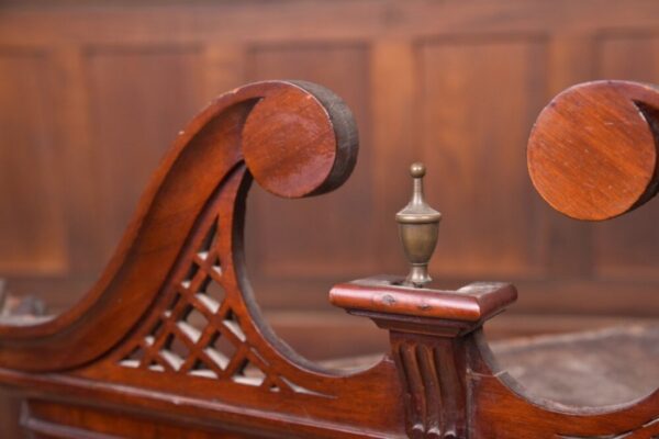 Edwardian Mahogany Hanging Corner Cabinet SAI2158 - Image 4