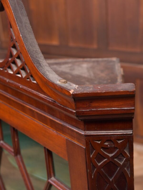 Edwardian Mahogany Hanging Corner Cabinet SAI2158 - Image 8