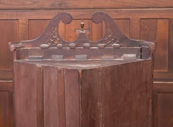 Edwardian Mahogany Hanging Corner Cabinet SAI2158 - Image 6