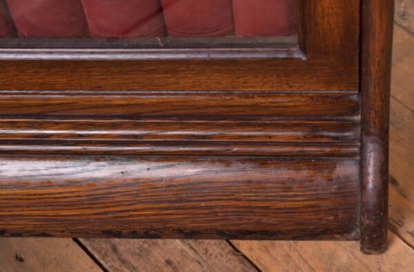 Edwardian Oak Sectional Barristers Bookcase SAI2159 Antique Furniture 13