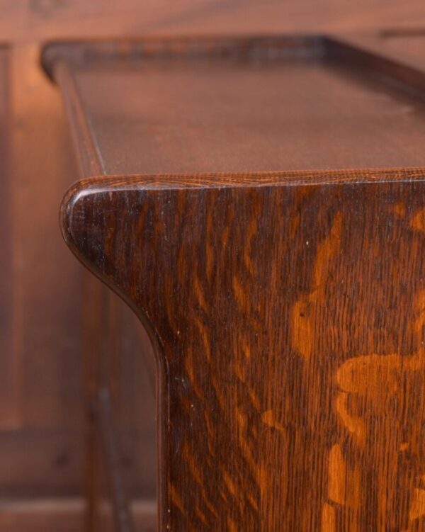 Edwardian Oak Sectional Barristers Bookcase SAI2159 - Image 12