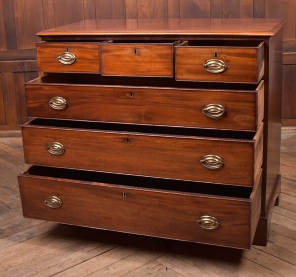 19th Century Mahogany 3 Over 3 Chest Of Drawers SAI2164 - Image 12