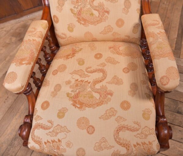 Victorian Mahogany Arm Chair SAI2166 Antique Furniture 13