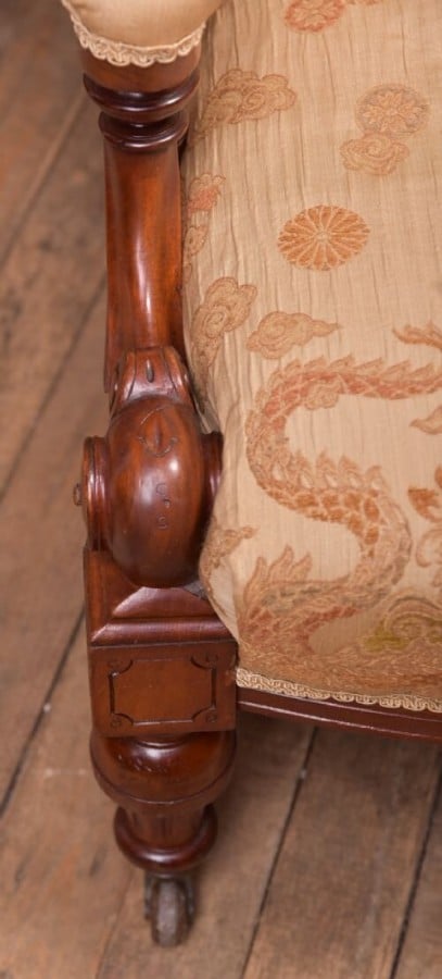 Victorian Mahogany Arm Chair SAI2166 Antique Furniture 9