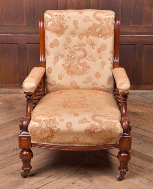 Victorian Mahogany Arm Chair SAI2166 Antique Furniture 8