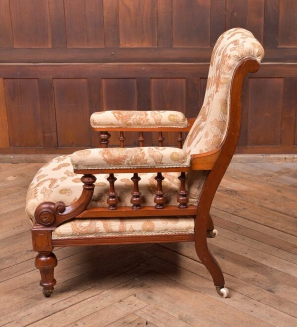 Victorian Mahogany Arm Chair SAI2166 - Image 5
