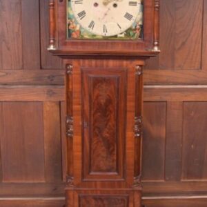 Superb Scottish Victorian Mahogany Longcase Clock By Peter Whytock Of Dundee SAI2168 Antique Furniture