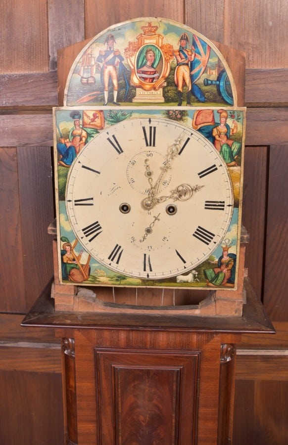 Superb Scottish Victorian Mahogany Longcase Clock By Peter Whytock Of Dundee SAI2168 Antique Furniture 23