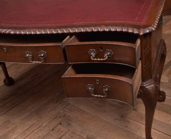 Edwardian Mahogany Chippendale Style Writing Desk SAI2169 Antique Furniture 12