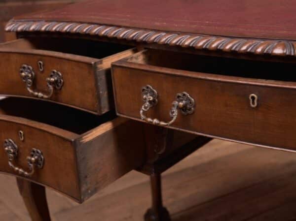 Edwardian Mahogany Chippendale Style Writing Desk SAI2169 - Image 3