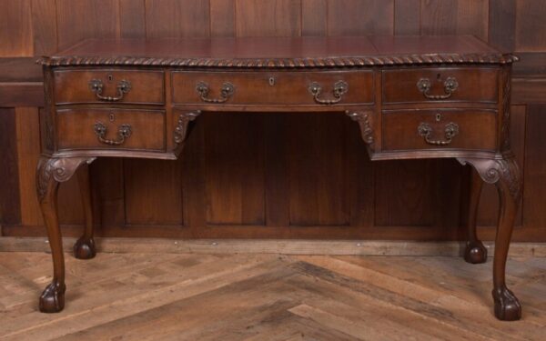 Edwardian Mahogany Chippendale Style Writing Desk SAI2169 - Image 6