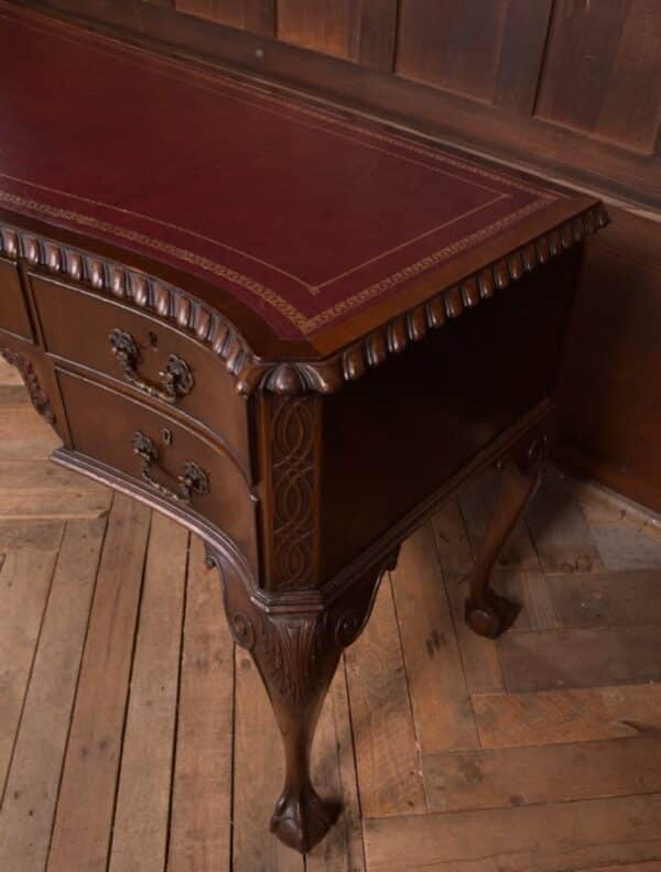 Edwardian Mahogany Chippendale Style Writing Desk SAI2169 Antique Furniture 15