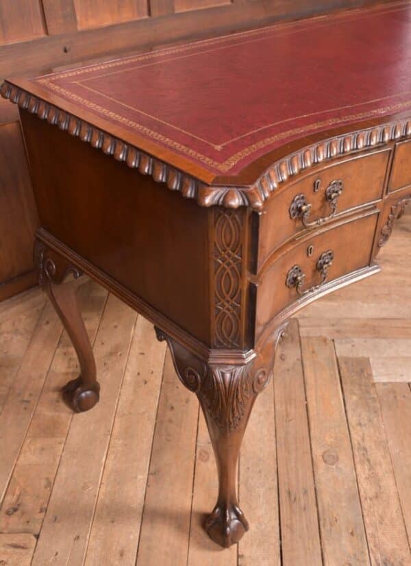 Edwardian Mahogany Chippendale Style Writing Desk SAI2169 - Image 16