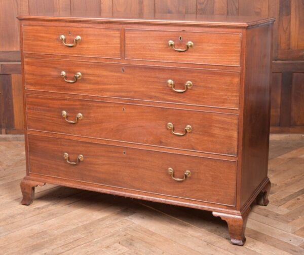 Handsome Georgian Mahogany 2 Over 3 Chest Of Drawers SAI2171 Antique Furniture 15