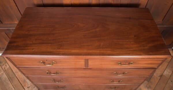 Handsome Georgian Mahogany 2 Over 3 Chest Of Drawers SAI2171 Antique Furniture 16