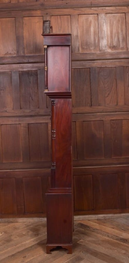 Scottish Victorian Mahogany Longcase Clock SAI2178 Antique Furniture 9