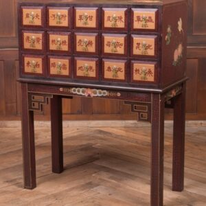 Painted Chinese Apothecary Chest On Stand SAI2183 Antique Furniture