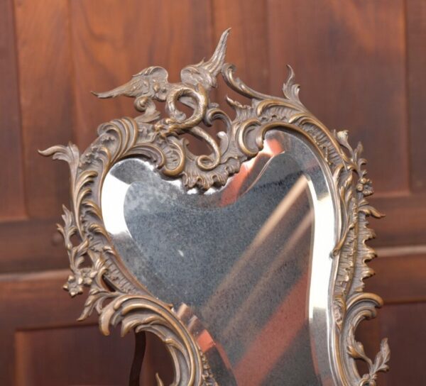19th Century Bronze Dressing Mirror SAI2184 - Image 8