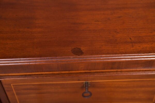 Superb19th Century Inlaid Mahogany Chest Of Drawers SAI2193 Antique Furniture 13