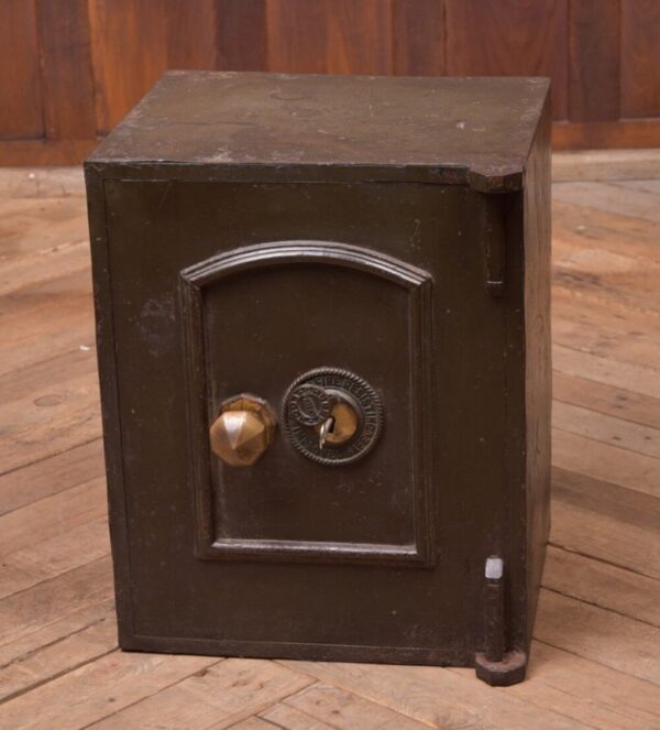 Neat Edwardian Steel Safe SAI2196