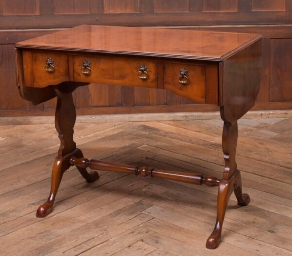 Burr Walnut Sofa Table SAI2197