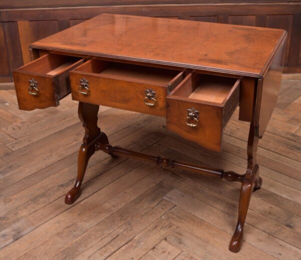 Burr Walnut Sofa Table SAI2197 - Image 12