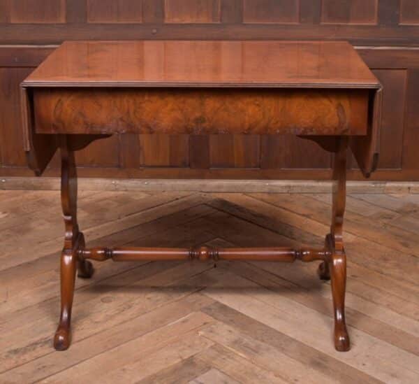 Burr Walnut Sofa Table SAI2197 - Image 5