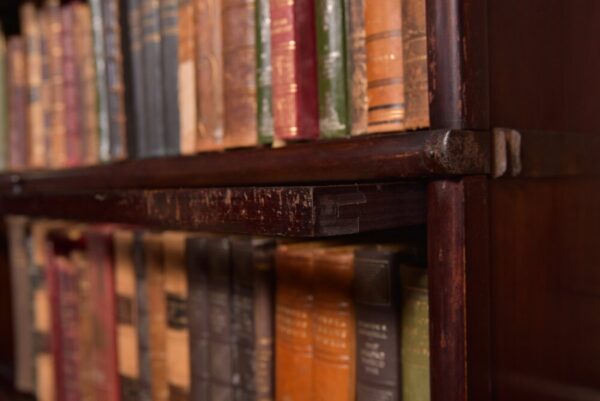 Edwardian Mahogany Globe Wernicke 5 Section Bookcase SAI2209 - Image 5
