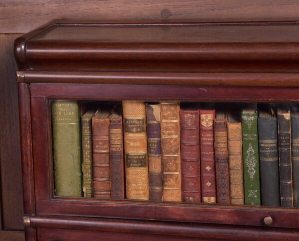 Edwardian Mahogany Globe Wernicke 5 Section Bookcase SAI2209 globe wernicke Antique Bookcases 10