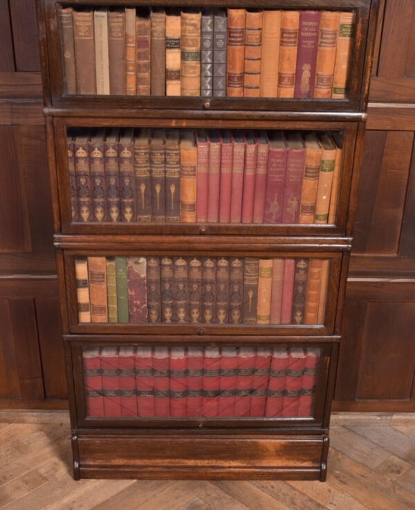 Edwardian Oak Globe Wernicke 5 Section Bookcase SAI2211 Antique Furniture 13