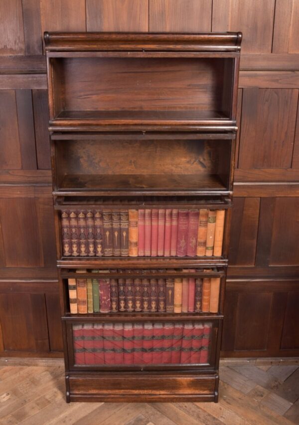 Edwardian Oak Globe Wernicke 5 Section Bookcase SAI2211 Antique Furniture 10