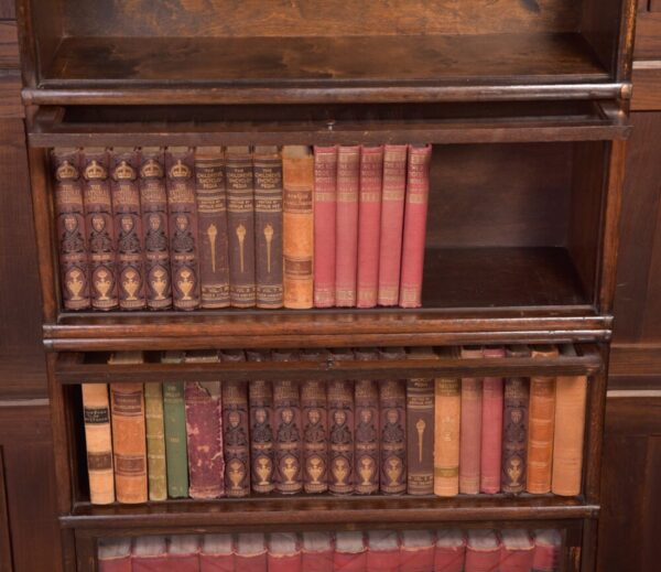 Edwardian Oak Globe Wernicke 5 Section Bookcase SAI2211 Antique Furniture 11