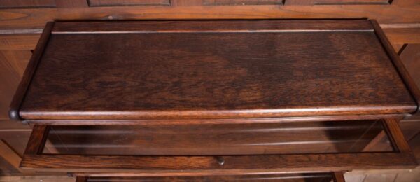 Edwardian Oak Globe Wernicke 3 Sectional Bookcase SAI2212 Antique Furniture 19